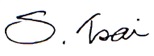 Dr Tsai sample signature